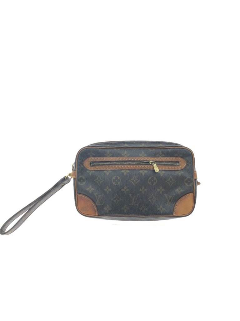 Louis Vuitton Monogram Marly Dragonne Gm Second Bag Brown